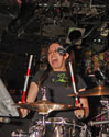 Melanie (Sirsy) pounds the drums!